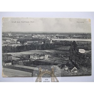 Kartuzy, Karthaus, panorama, 1917