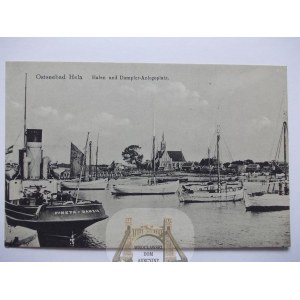 Hel, Hela, port, ok. 1915