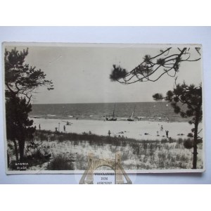Karwia, plaża, 1937