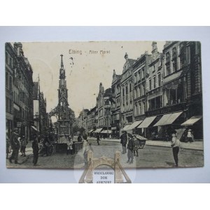 Elbląg, Elbing, Alter Markt, 1916
