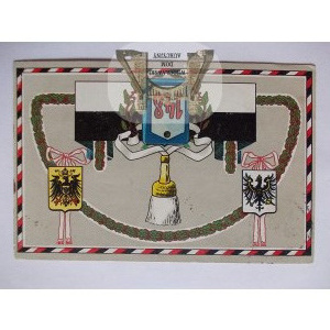 Braniewo, pocztówka regimentowa Pułk nr 148, 1913