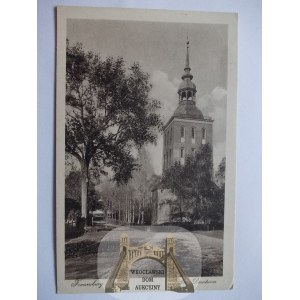 Frombork, Frauenburg, zaułek przy katedrze, ok.1915