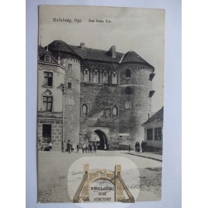 Lidzbark Warmiński, Heilsberg, zamek, brama, ok. 1915