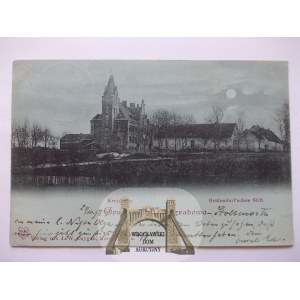 Olecko, Marggrabowa, szpital, księżycówka, 1898