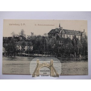 Barczewo. Wartenburg k. Olsztyn, szpital, ok.1915