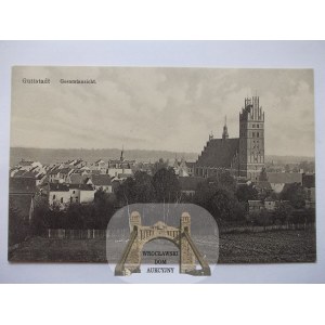 Dobre Miasto. Guttstadt, panorama, ok. 1915