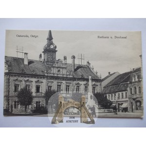 Ostróda, Osterode, Ratusz, ok. 1915