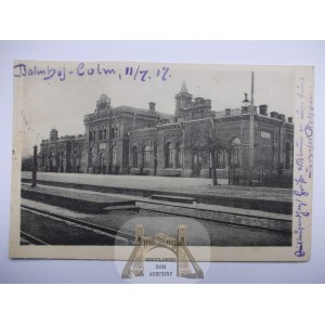 Chełm, dworzec, ok. 1910