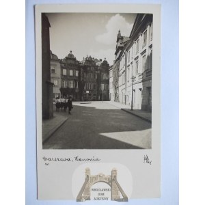Warszawa, ulica Kanonia ok. 1939