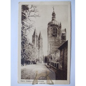 Płock, dzwonnica katedralna, ok. 1930
