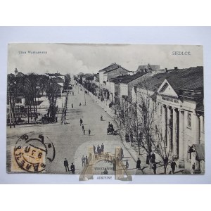 Siedlce, ulica Warszawska, 1911