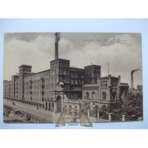 Łódź, fabryka Poznańskiego, 1929