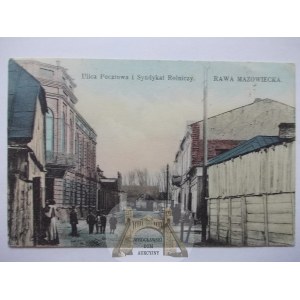 Rawa Mazowiecka, ulica Pocztowa, 1911