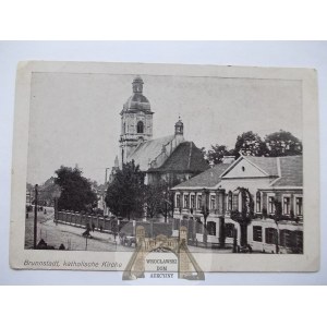 Ozorków, kościół katolicki, ok. 1940