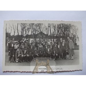 Starachowice, Harcerze, prywatna pocztówka, 1934