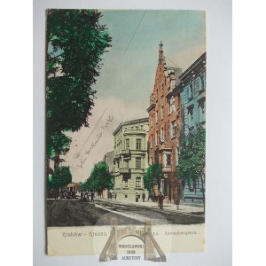 Kraków, ulica Karmelicka, ok. 1905