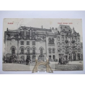 Kraków, gmach Starego Teatru, 1911