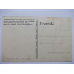 Kraków, Polskie Koleje Państwowe, reklama, mapka, ok. 1930
