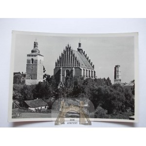 Biecz, Katedra i Ratusz, fot. Wieczorek, 1939