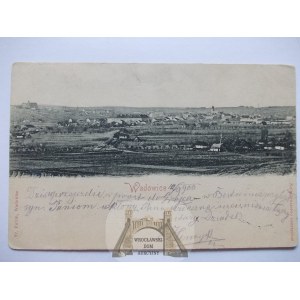 Wadowice, panorama, 1900