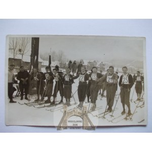 Zakopane, zawody narciarskie, ok. 1930