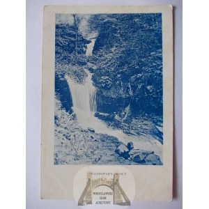Wisła, wodospad, ok. 1900