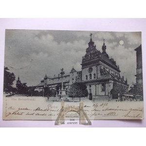 Lwów, plac Bernardyński, księżycówka, 1898