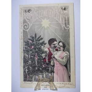 Patriotisch, Weihnachtsbaum, Edelmann 1906