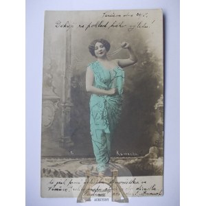 Aktorka, Wiktoria Kawecka, 1905
