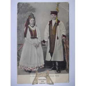 Ethnography, wedding dress, ca. 1900
