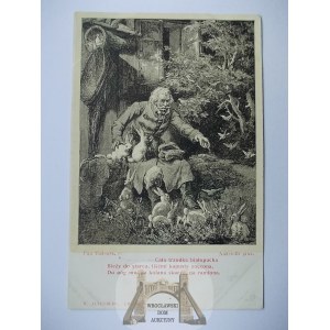Malerei, Mickiewicz, Pan Tadeusz, mal. Audriolli, herausgegeben von Altenberg, Lemberg um 1900 IV