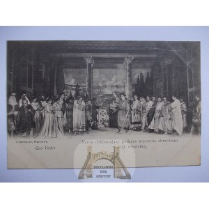 Malarstwo, Sienkiewicz, Quo Vadis, przedstawienie, wyd. Korngold, Warszawa, ok. 1900 IV