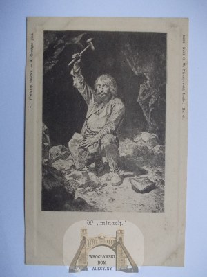 Malarstwo, Grottger, W „minach”, wyd. Niemojowski, nr 63 ok. 1900