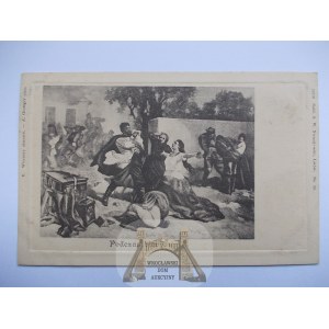 Painting, Grottger, During the Battle , published by Niemojowski, No. 55, ca. 1900.
