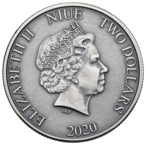 Nowa Zelandia, 2 dolary 2020 - uncja srebra