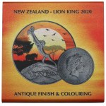 New Zealand, $2 2020 - ounce of silver
