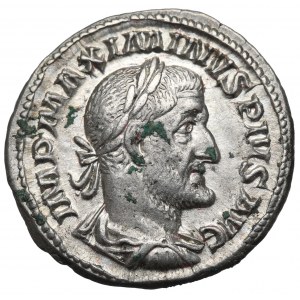 Římská říše, Maximian Thracian, Denár - PROVIDENTIA AVG