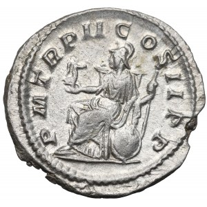 Římská říše, Elagabal, Antoninian - P M TR P II COS II P P