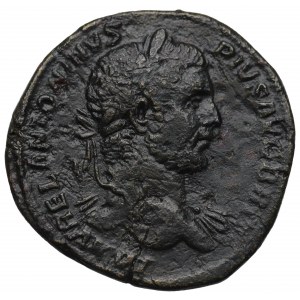 Roman Empire, Caracalla, Sestertius - probably unpublished