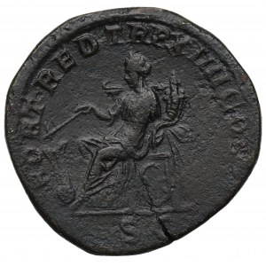 Roman Empire, Caracalla, Sestertius - probably unpublished