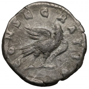 Římská říše, Antonín Pius, posmrtný denár - CONSECRATIO