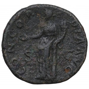 Římská říše, Sabina, Sesterc - CONCORDIA AVG