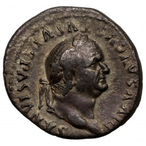 Roman Empire, Vespasianus, Denarius