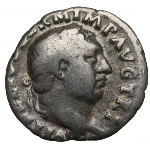 Římská říše, Vitellius, denár - PONTIF MAXIM