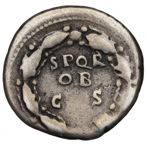 Roman Empire, Galba, Denar