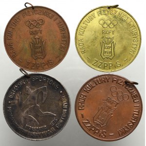 People's Republic of Poland, Set of medals Sports Games of Central Institutions Employees Warsaw 1974-75