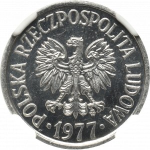 PRL, 20 pennies 1977 - NGC MS64 EN