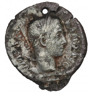 Římská říše, Alexander Severus, denár - dobový přívěsek