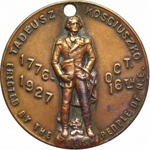 Poľsko/USA, Kosciuszkova medaila 1927