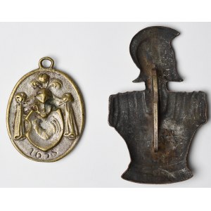Francie, Sada medaile a odznaku s přilbou